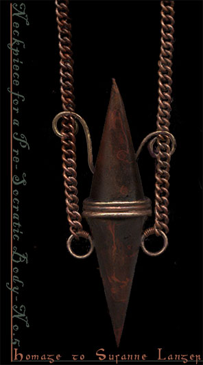 Neckpiece for a Pre-Socratic Body, Book-Form No.5 - click to continue