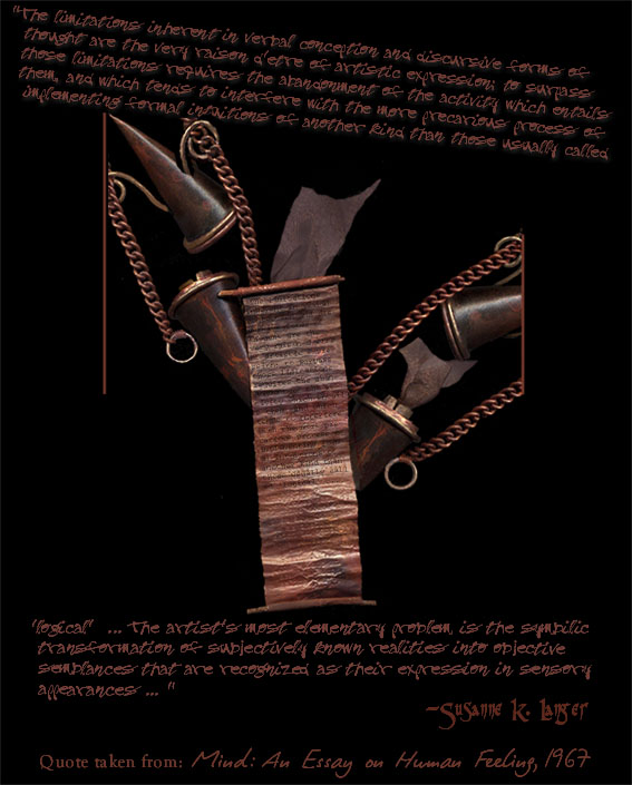 Neckpiece for a Pre-Socratic Body, No.5: inner detail 