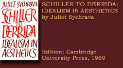 Schiller to Derrida : Idealism in Aesthetics, by Juliet Sychrava